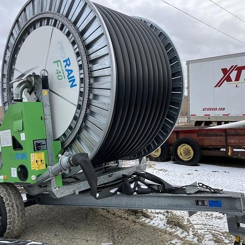 Square used 2018 bauer f40 irrigation reel traveling gun f40