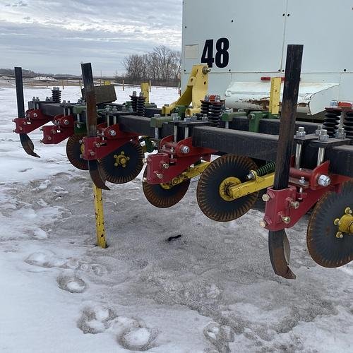 Square used shop built 5 shank deep ripper subsoiler 5shank